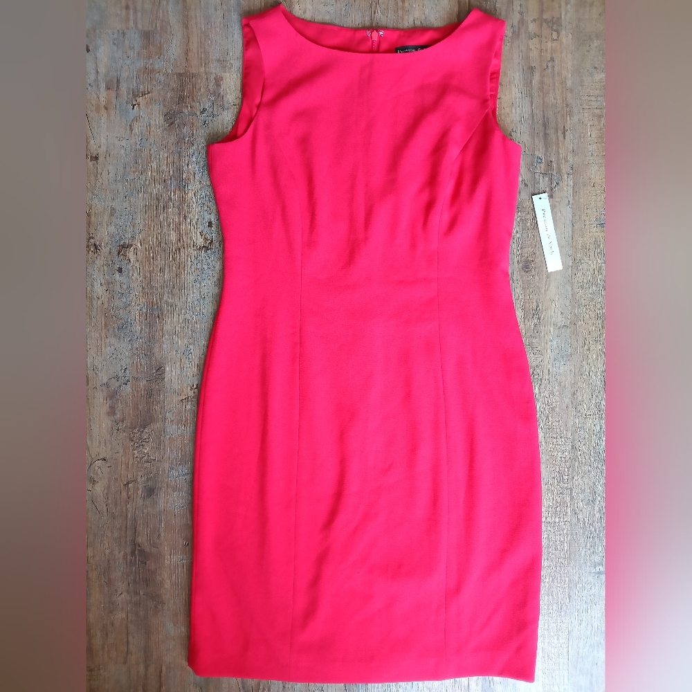 Preston & York Sleeveless Red Mini Dress Size 10